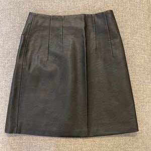 Topshop Leather Skirt